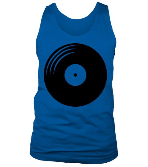 Record vinyl round Tank Top Unisex