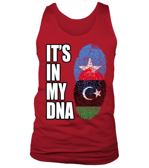 Somali And Libyan Vintage Heritage DNA Flag Tank Top Unisex