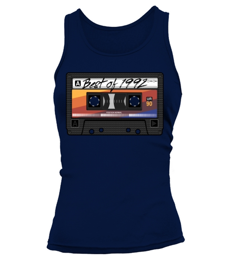 Best Of 1992 Mixtape Cassette Music Mix 90s Party Tank top Woman