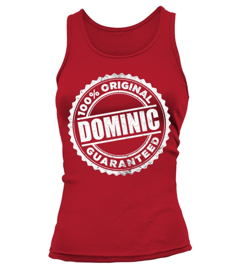 DOMINIC 100 Percent  Original Guaranteed Tank top Woman