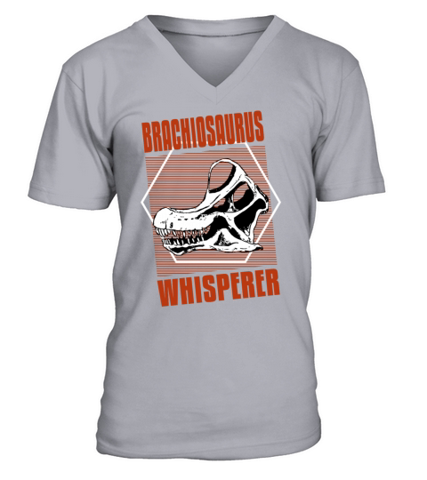 brachiosaurus whisperer vintage t-shirt V-Neck T-shirt
