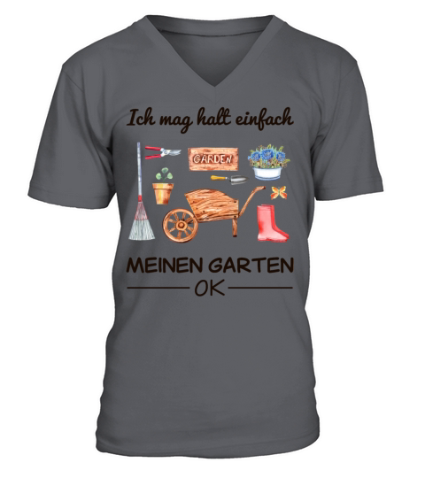 Garden Gardener Hobby Gardener Saying Gift V-Neck T-shirt
