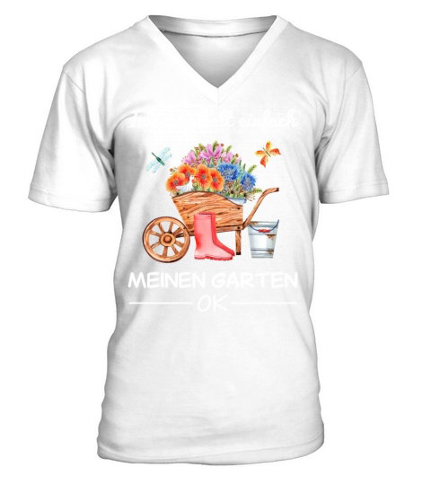 Garden Gardener Hobby Gardener Saying Gift V-Neck T-shirt