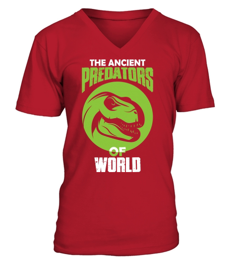 The ancient predators of world V-Neck T-shirt