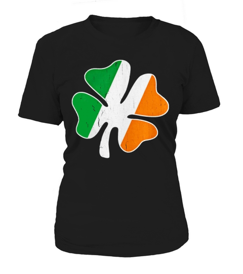 Big Vintage IRISH Flag Shamrock T-Shirt Women's T-Shirt