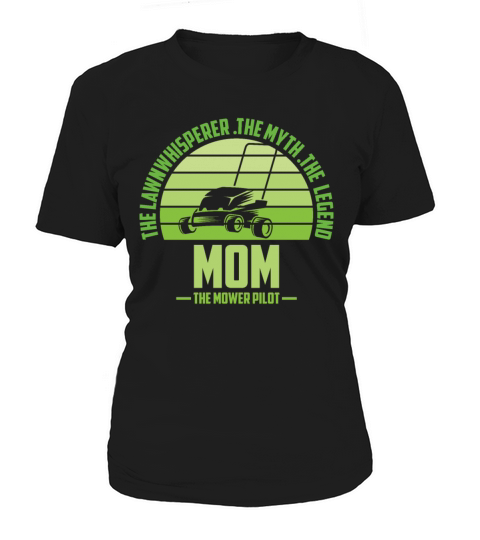 Funny Mom Lawn Mowing Shirt Lawn Mower Mow Summer Women's T-Shirt