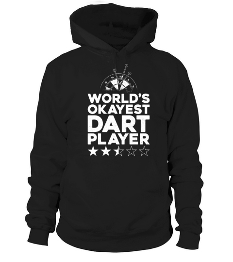 Darts Board Vintage WorldS Hoodie Unisex