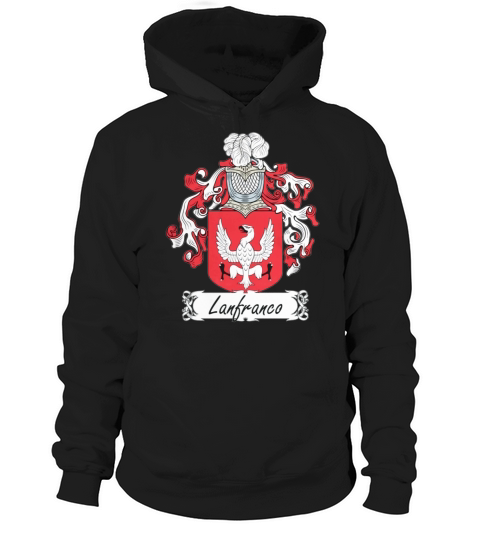 Lanfranco Family Crest Italian Family Crests Hoodie Unisex