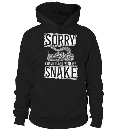 Snake Serpent Vintage Sorry I Have Hoodie Unisex