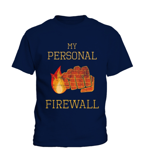 My Personal Firewall Vintage Kids T-Shirt
