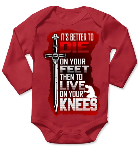 Freedom Quote Long Sleeve Baby One-Piece