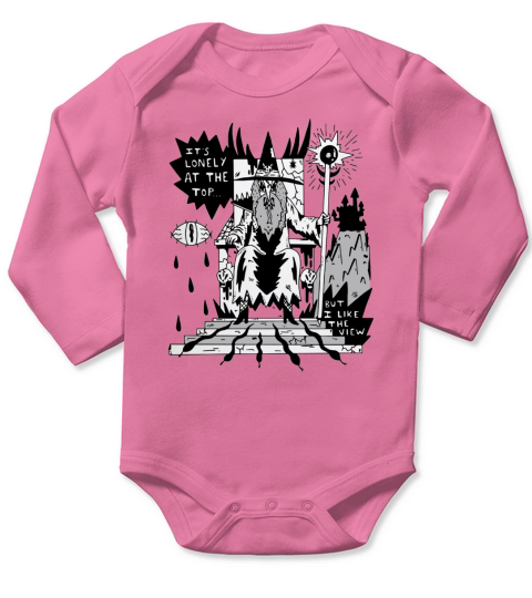 It’s lonely at the top but I like the view shirt Long Sleeve Baby One-Piece