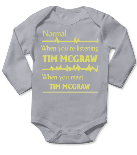 TIM MCGRAW Long Sleeve Baby One-Piece