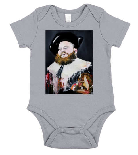 Bam Bam Action Bronson Short Sleeve Baby One-Piece