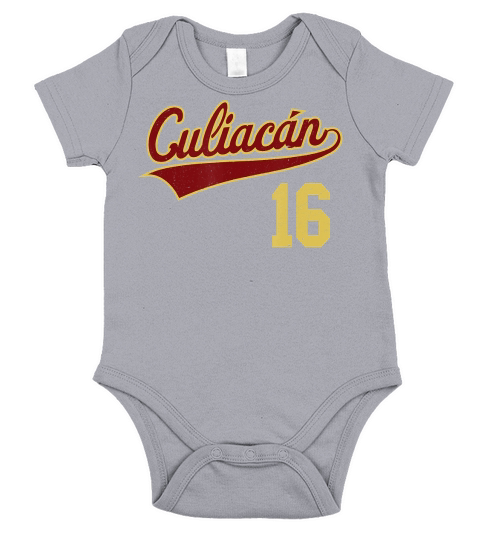 Culiacan Jersey in Baseball Style for Mexican Fans Short Sleeve Baby One-Piece