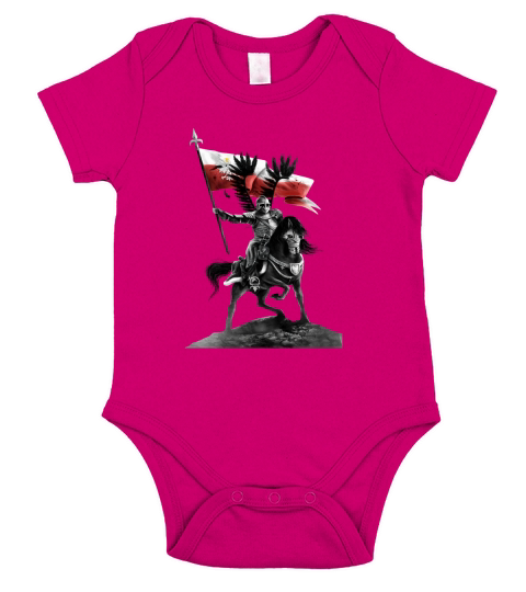 Polish Hussar Warrior Short Sleeve Baby One-Piece