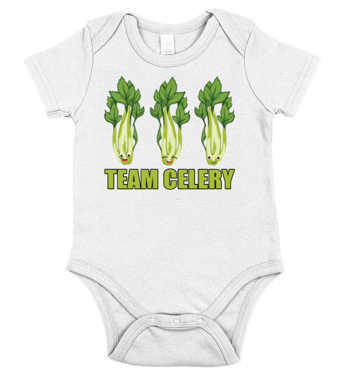 Team Celery Short Sleeve Baby One-Piece