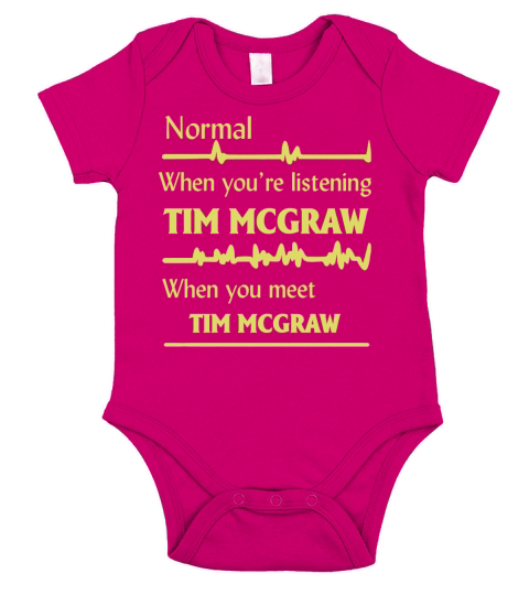 TIM MCGRAW Short Sleeve Baby One-Piece