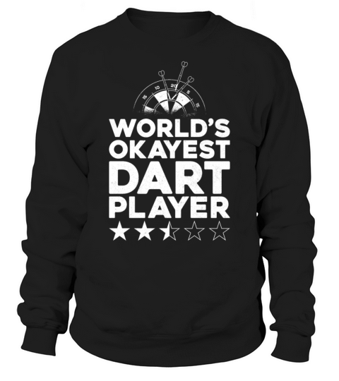 Darts Board Vintage WorldS Sweatshirt Unisex