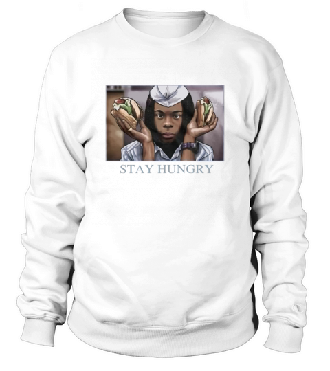 DGK STAY HUNGRY GOOD BURGER TSHIRT NAVY Sweatshirt Unisex