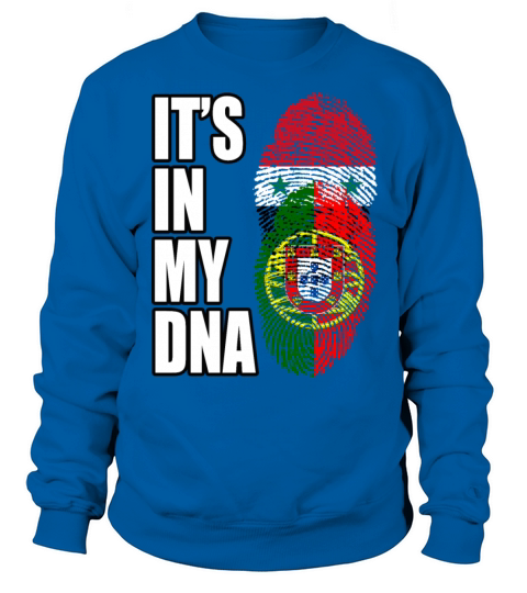 Syrian And Portuguese Vintage Heritage DNA Flag Sweatshirt Unisex