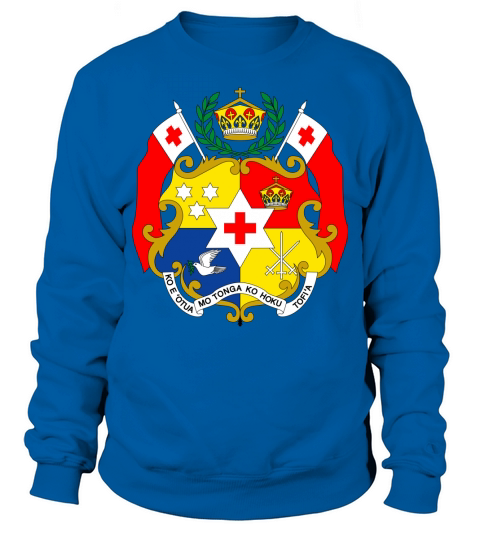 Tonga Coat Of Arms T Shirt National Tongan Emblem tee Sweatshirt Unisex