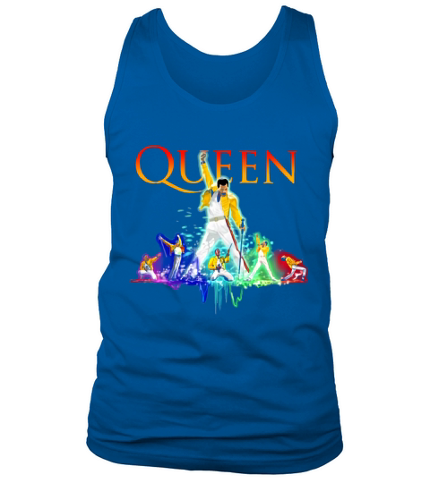 Color Queen Freddie Mercury shirt Tank Top Unisex