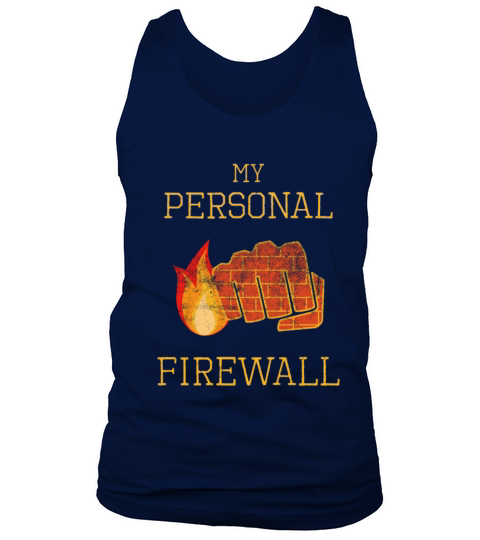 My Personal Firewall Vintage Tank Top Unisex