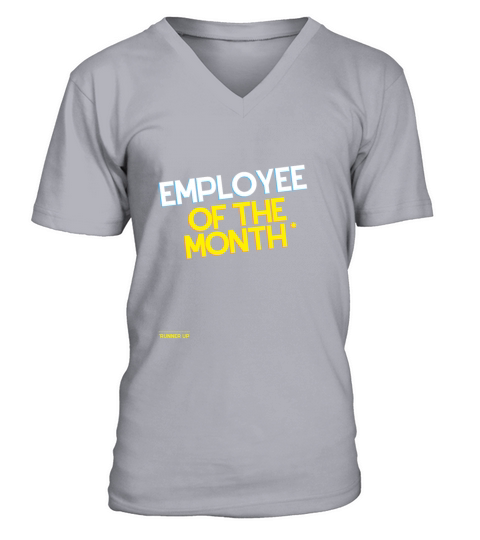 employee of the month runner up V-Neck T-shirt