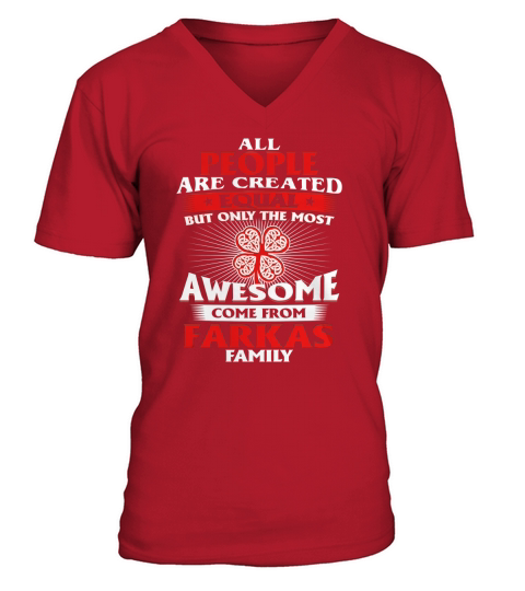 It is a Farkas Thing You Wouldnt Understand - Name Custom T-Shirts V-Neck T-shirt