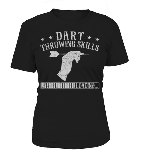 Darts Vintage Dart Throwing Skills Women's T-Shirt