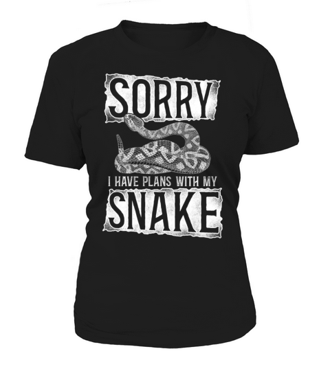 Snake Serpent Vintage Sorry I Have Women's T-Shirt