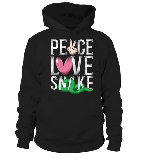 Snake Serpent Girl Vintage Peace Hoodie Unisex