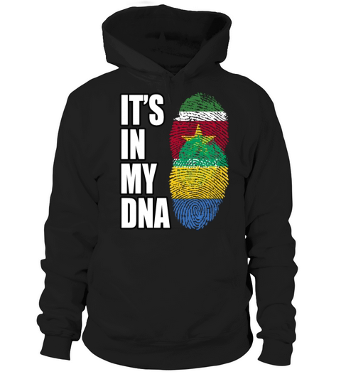 Surinamese And Gabonese Vintage Heritage DNA Flag Hoodie Unisex