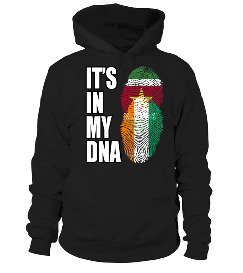 Surinamese And Ivorian Vintage Heritage DNA Flag Hoodie Unisex