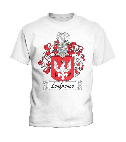 Lanfranco Family Crest Italian Family Crests Kids T-Shirt