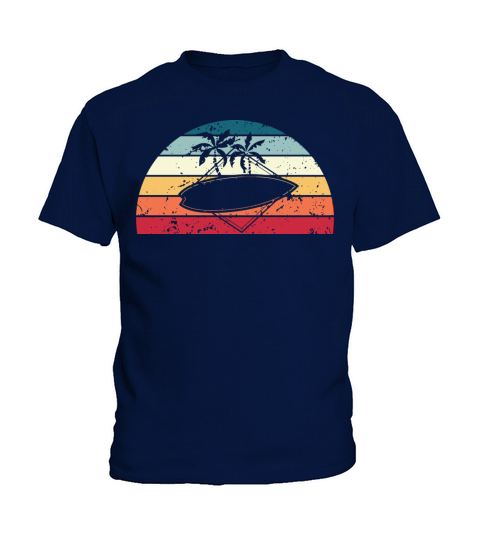 Retro Skimboarding Sunset Vintage skimboard Kids T-Shirt