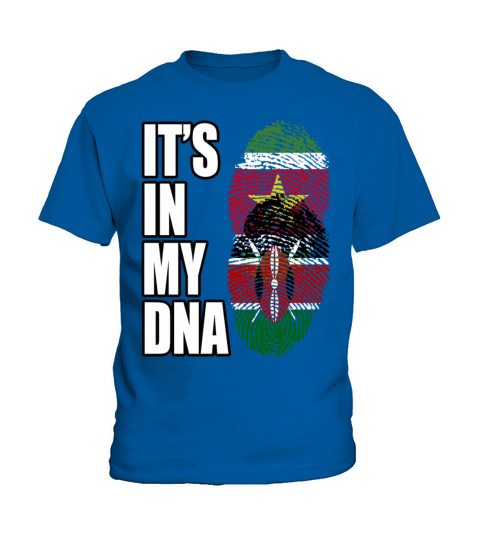 Surinamese And Kenyan Vintage Heritage DNA Flag Kids T-Shirt