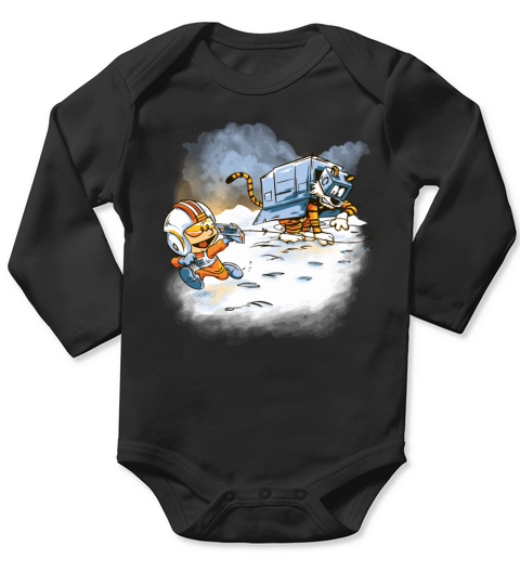 Attack of the Deranged Killer Snow Walkers T-Shirt Long Sleeve Baby One-Piece
