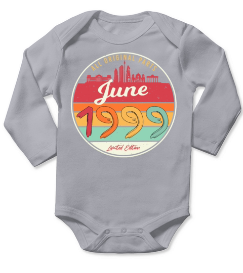 Gift Idea June 1999 Long Sleeve Baby One-Piece