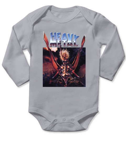 HEAVY METAL MOVIE Long Sleeve Baby One-Piece