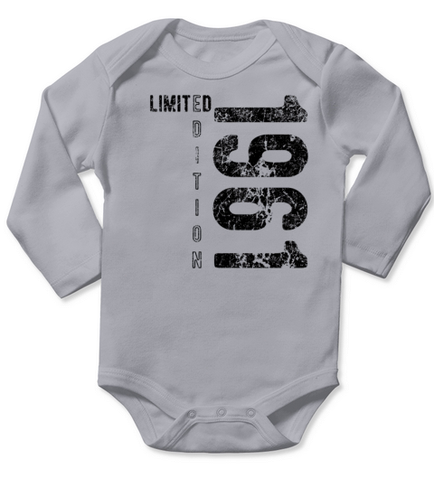 Limited Edition 1961 birthday year 1961 gift Long Sleeve Baby One-Piece