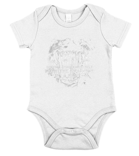 A WOLF DOESNT CONCERN HIMSELF WITH THE OPINIONS OF A SHEEP Short Sleeve Baby One-Piece