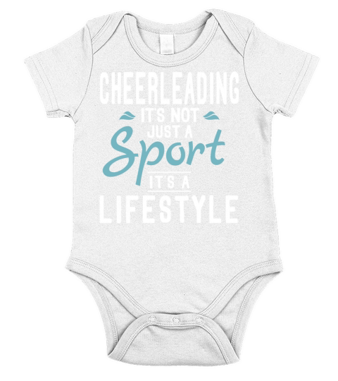Cool Sweet Lovely Cheerleading Team Sports Coach Short Sleeve Baby One-Piece
