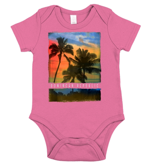Dominican Republic Tshirt Caribbean Shirt Men Women Kids Tee Short Sleeve Baby One-Piece