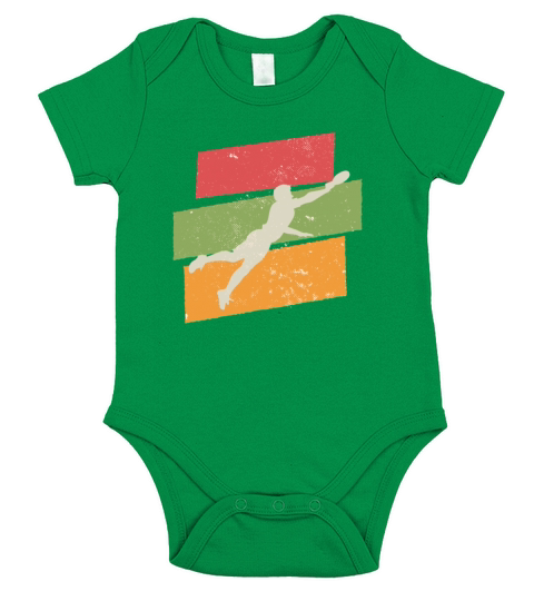 Retro vintage Ultimate Frisbee Short Sleeve Baby One-Piece
