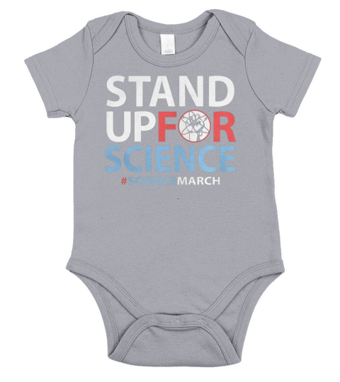 stand up for science Short Sleeve Baby One-Piece