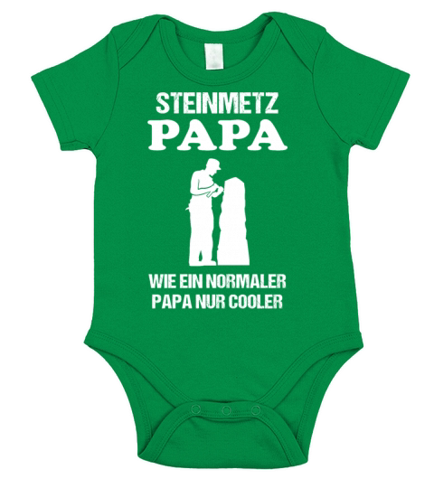 Stonemason Dad Quote Craftsman Profession Gift Short Sleeve Baby One-Piece