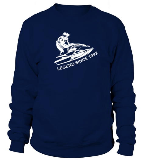 Jet ski vintage 1992 birthday 30 years Sweatshirt Unisex