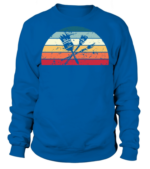 Retro Painting Sunset Vintage painter Sunrise Sweatshirt Unisex